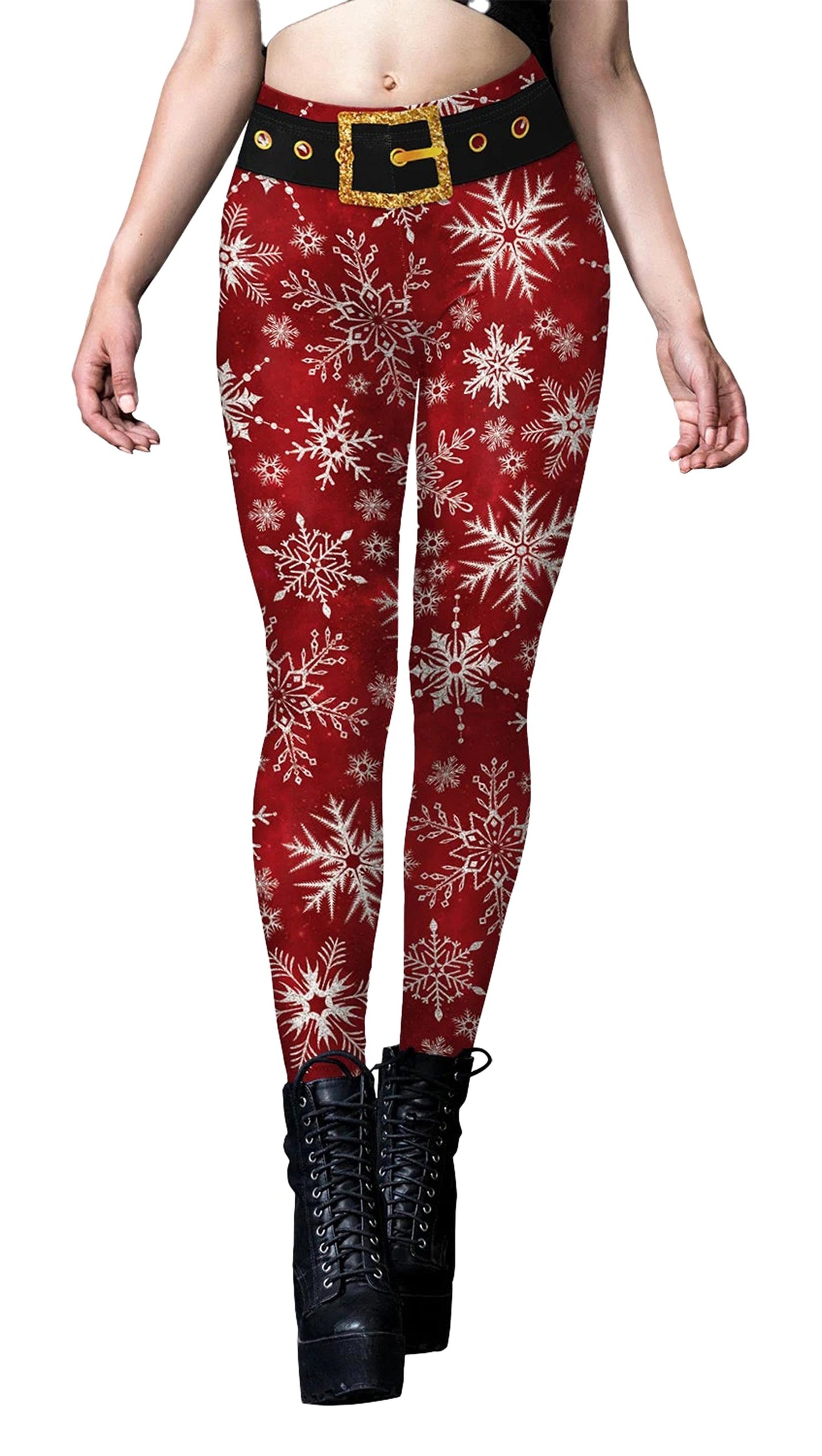 Christmas Leggings For Women Festive Style