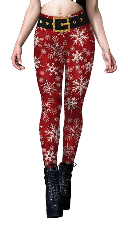 Christmas Leggings For Women Festive Style