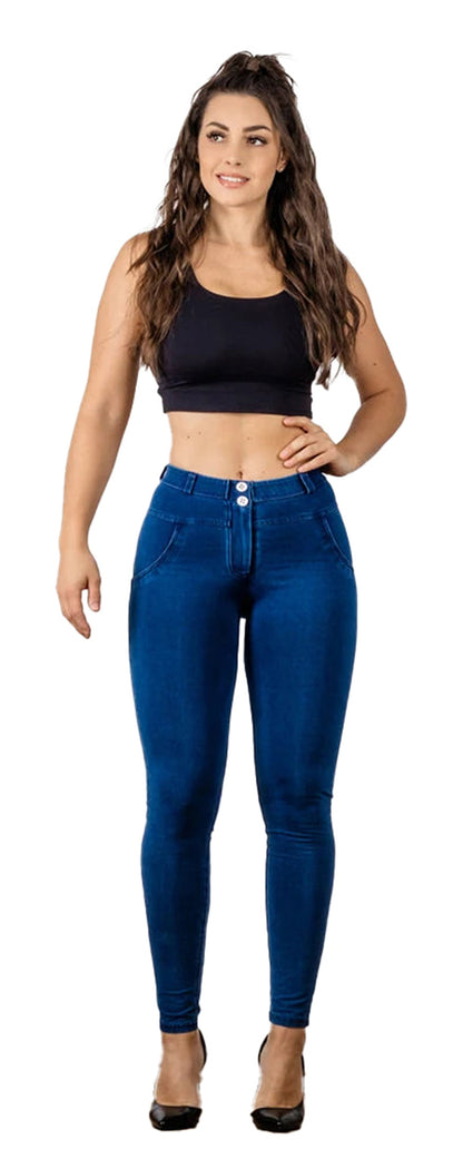 Mid Rise Skinny Jeans For Women