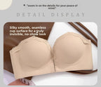 Strapless Bra for Enhancing Bust Shape