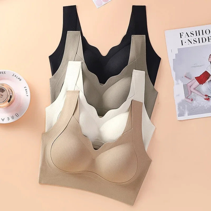Wireless Bra for Comfortable Support