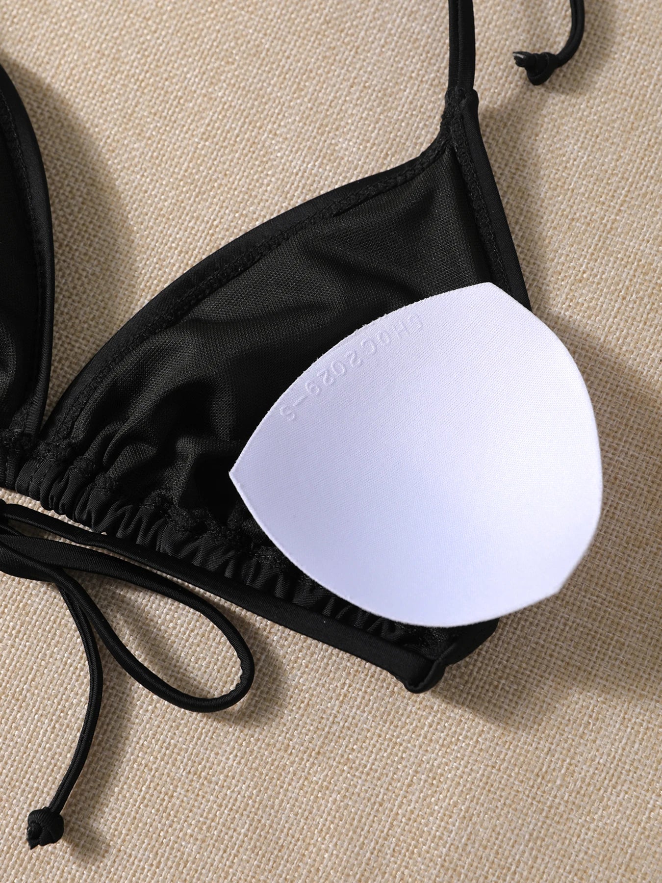 Women's Swimwear: Chic Black Bikini Set