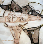 Underwire Bra with Lace - Elegant Style