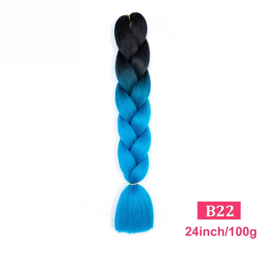 Ombre Braiding Hair Extensions Trendy Styles