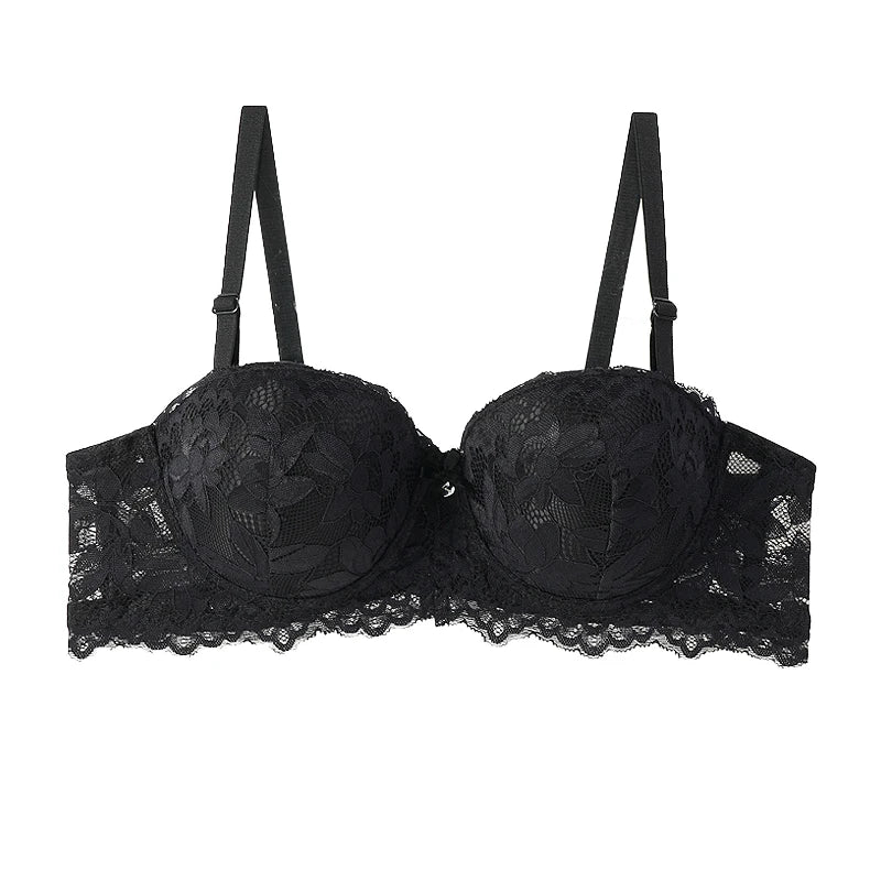 Push Up Bra with Elegant Lace Design