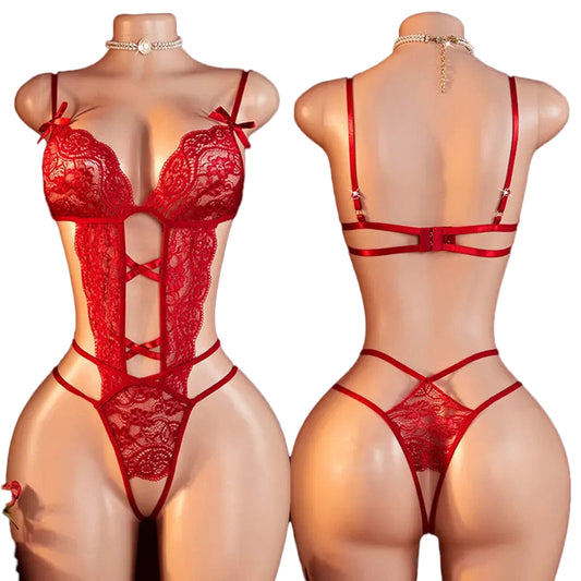 Sexy Lace Teddy Lingerie For Women