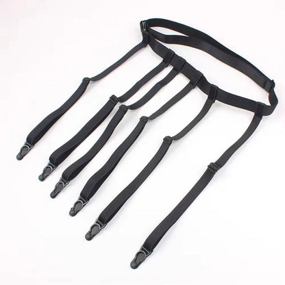 Thigh High Stockings Garter Belt Set