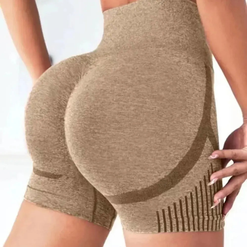 High Waist Yoga Shorts For Women