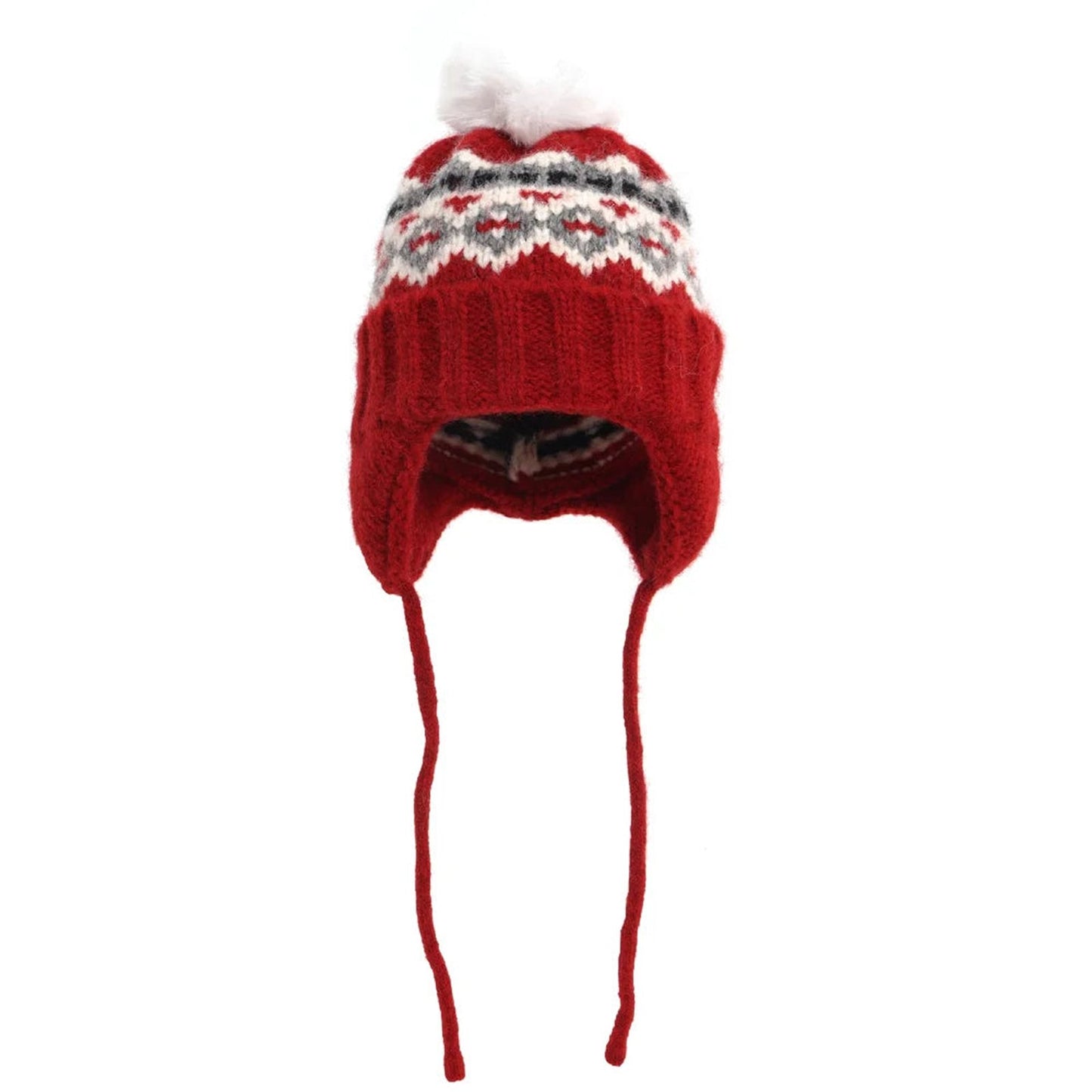 Womens Winter Beanie With Pompom