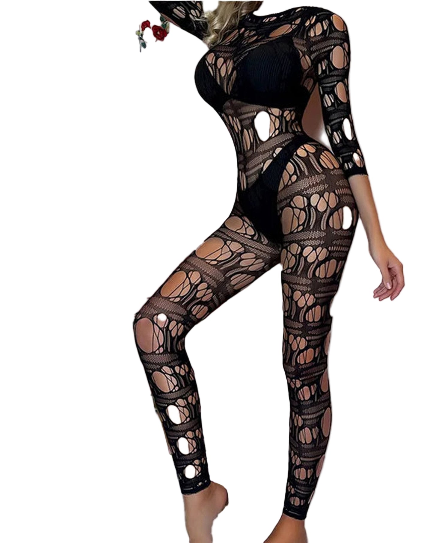 Sexy Mesh Jumpsuit Lingerie For Bold Style