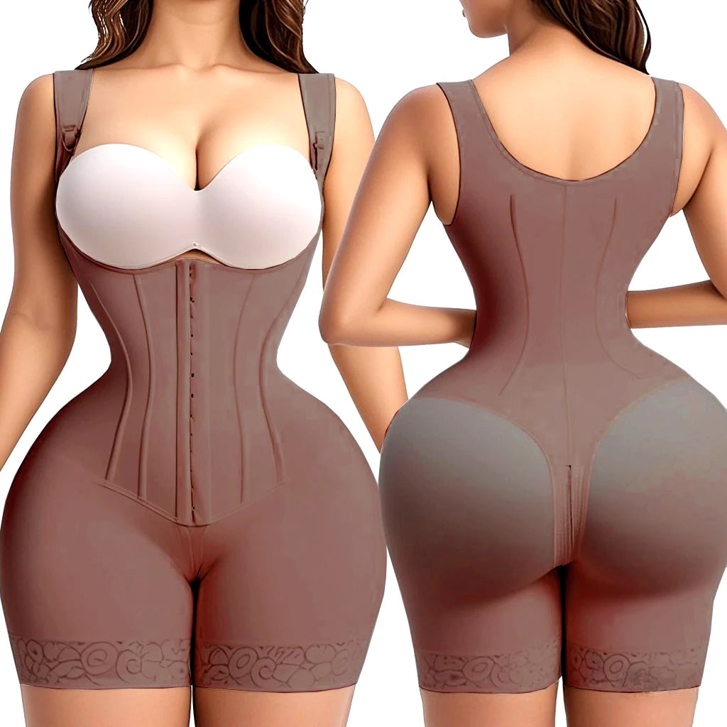 Colombian Shapewear Butt Lifter Tummy Control Waist Trainer Bodysuit