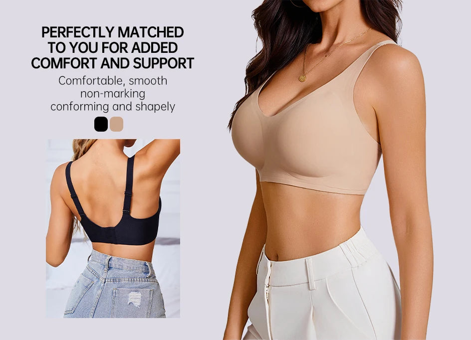 Underwire in Bra for All-Day Comfort