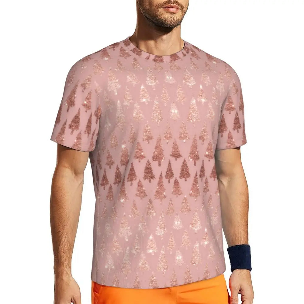 Graphic Tee Clothing - Red Glitter Style