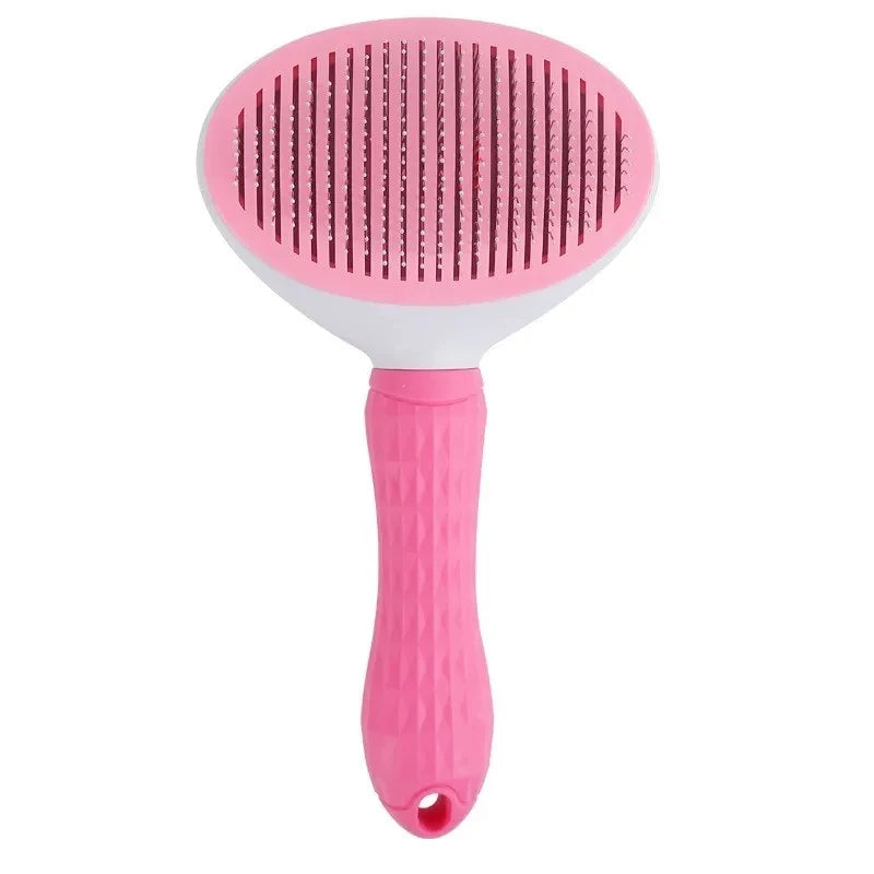 Self Cleaning Pet Brush For Dogs And Cats