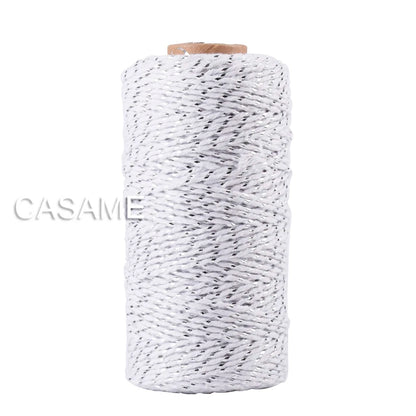 12 ply thick Cotton Bakers Twine String Cord Rope Rustic DIY Craft Twine 100m Spool