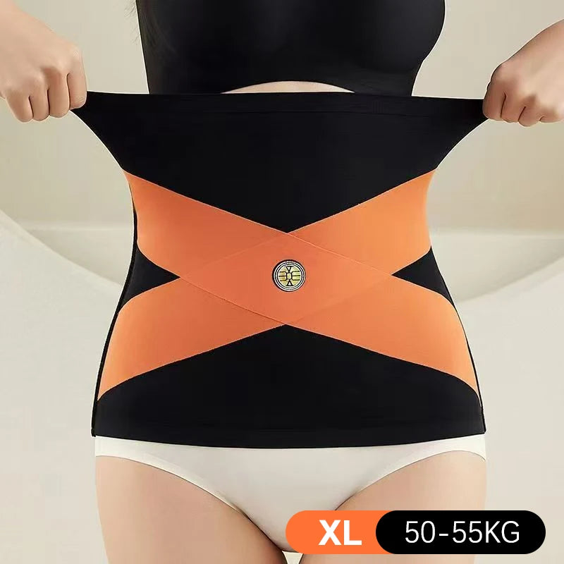 High Elasticity Seamless Postpartum Body Shaper and Sports Waist Support Girdle Belt
