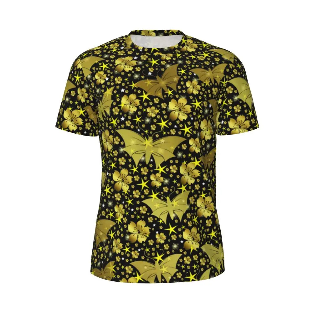 Graphic Tee Clothing - Red Glitter Style
