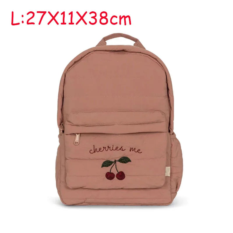 Parent and Child Kids Cotton Travel Backpack