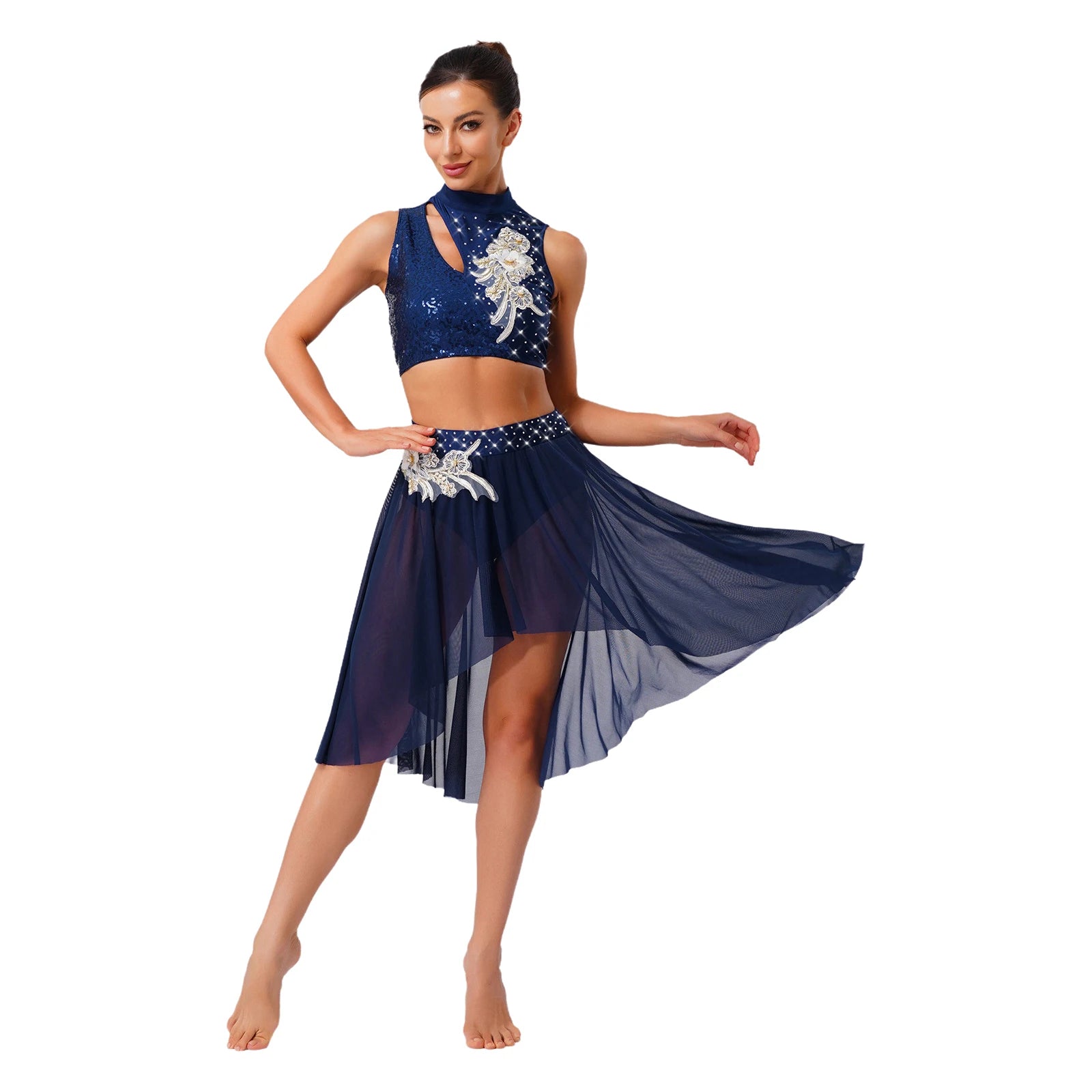 Dancewear Skirt Set for Performers