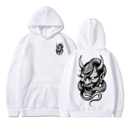 Mens Printed Hoodie With Unique Design