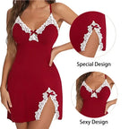 Babydoll Lingerie with Lace Details