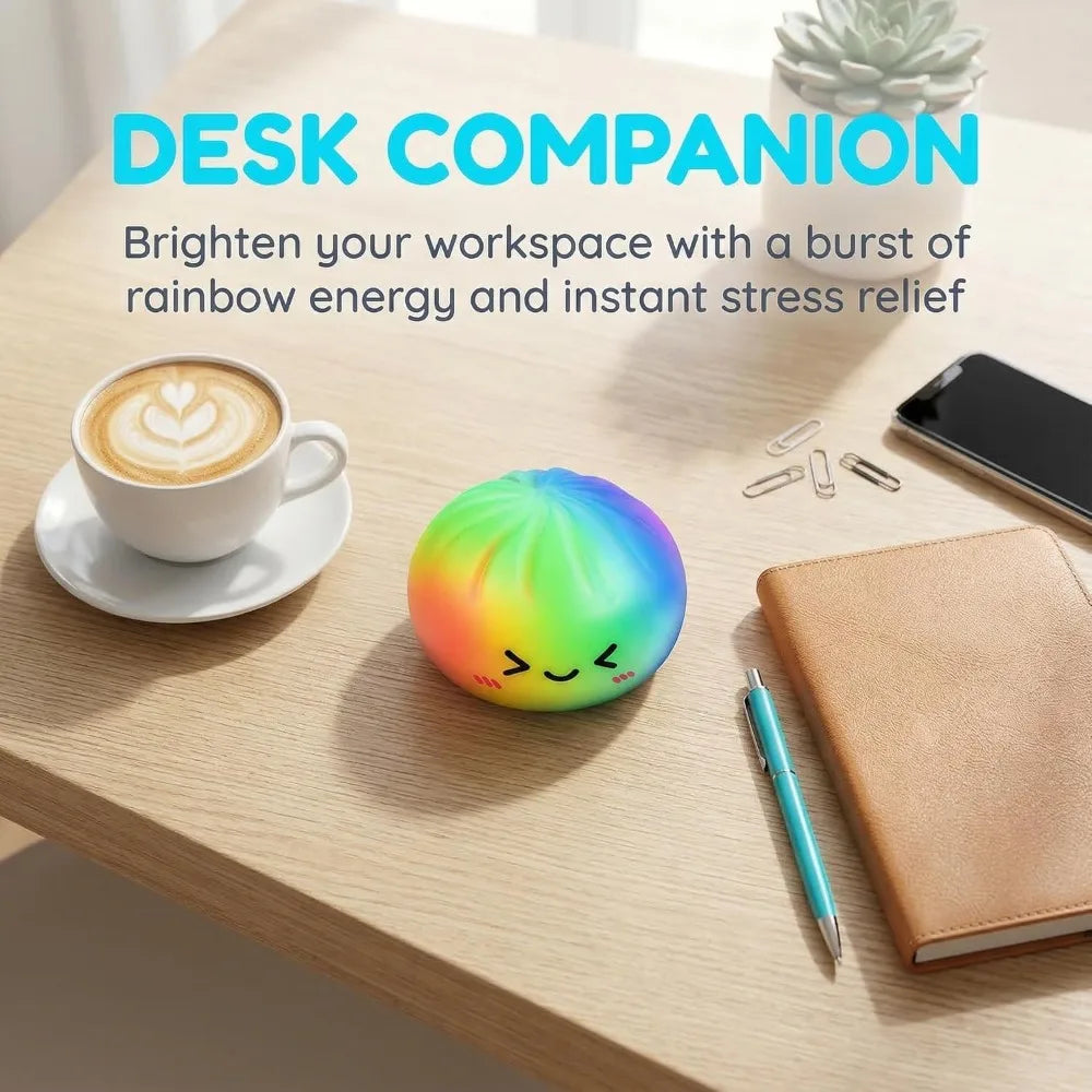 Rainbow Dumpling Slow-Rising Squishy