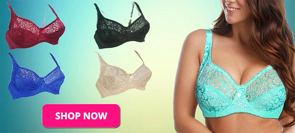 Lingerie Underwire Bras in Various Colors
