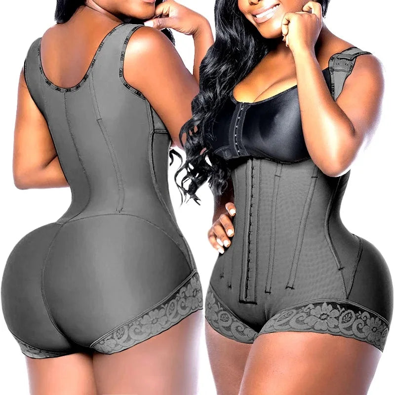 Colombian Shapewear Butt Lifter Tummy Control Waist Trainer Bodysuit
