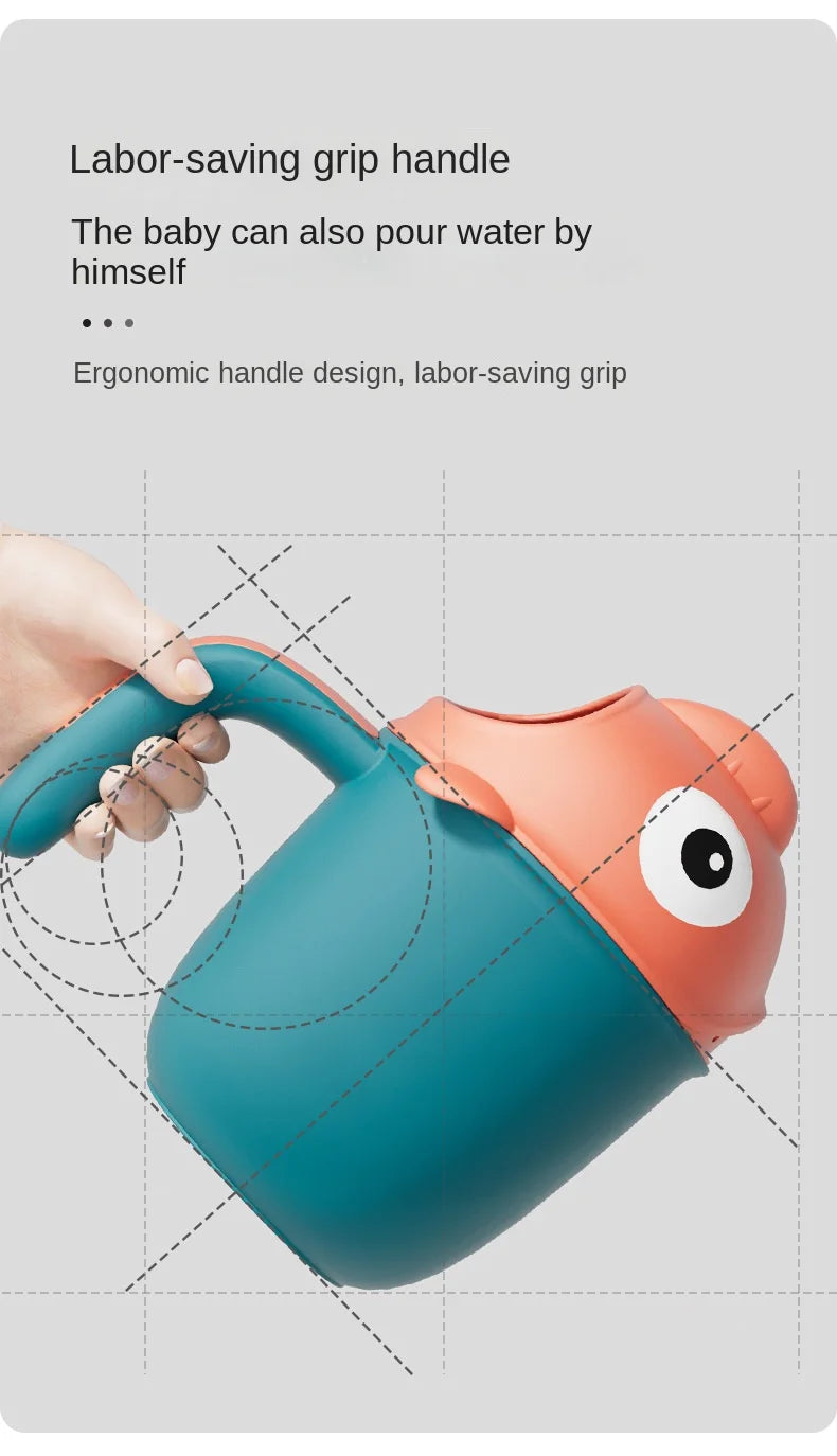 Shark-Shaped Baby Rinse Cup