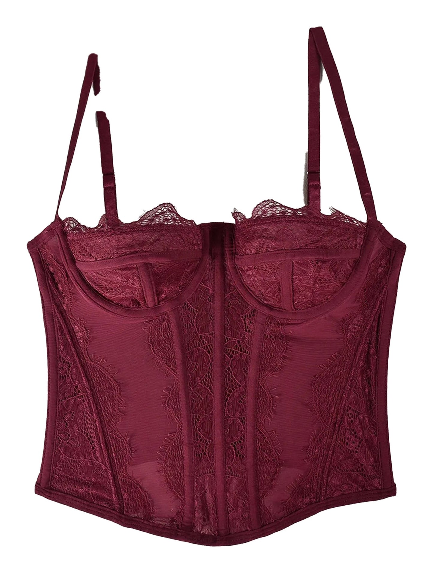 Plus Size Gothic Corset Top In Multiple Colors