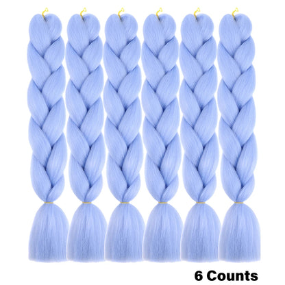Ombre Crochet Braiding Hair Extensions