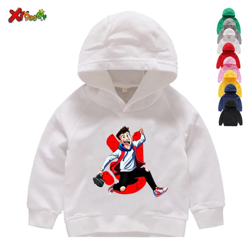 Kids Hoodies Pullover Children Knit Sweatshirt