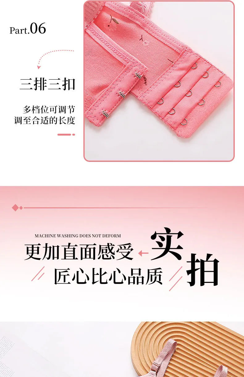 Comfortable Bra with Underwire Support