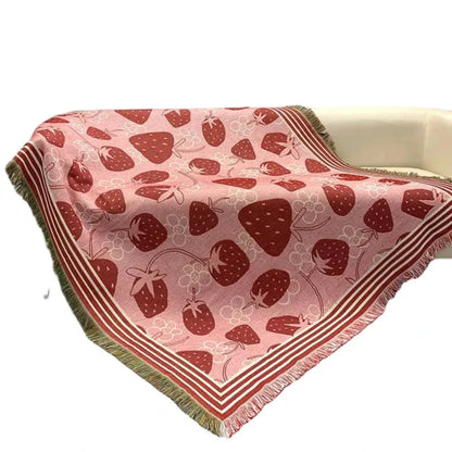 Japan Abstract Throw Blanket Stylish Decor