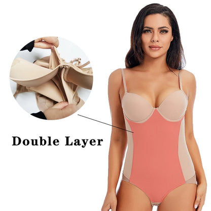 Silk Shapewear Bodysuit For Women
