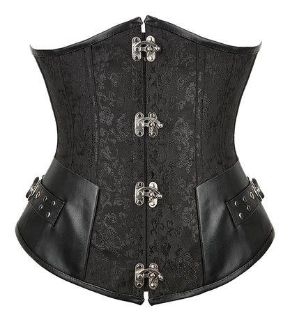 Steampunk Underbust Corset Top For Fashion