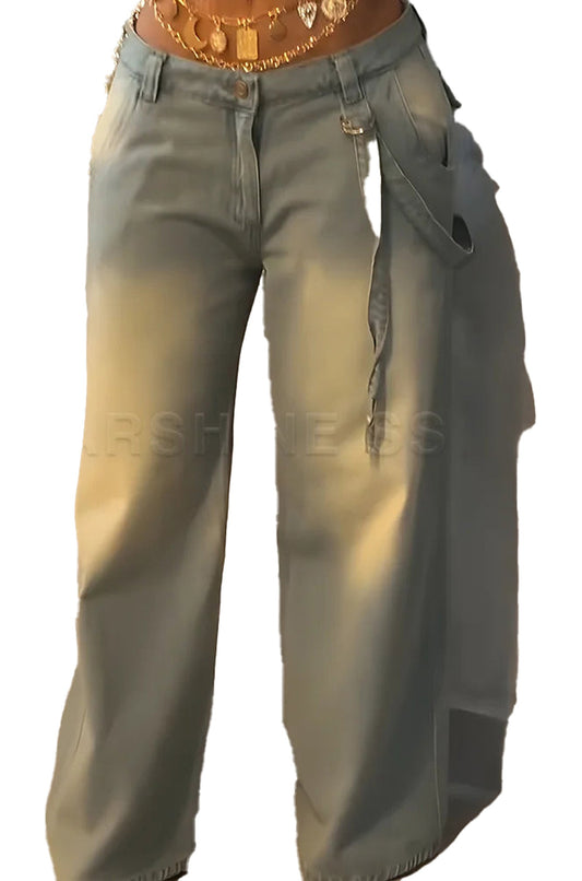 Vintage Straight Leg Jeans For Women