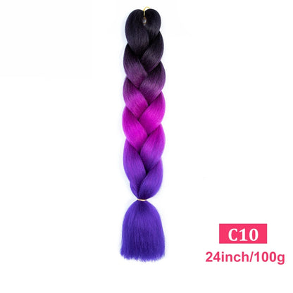 Ombre Braiding Hair Extensions Trendy Styles