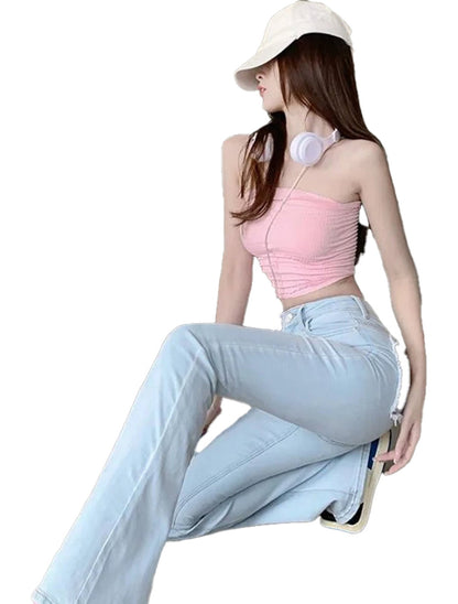 Slim Fit Heart Jeans For Women