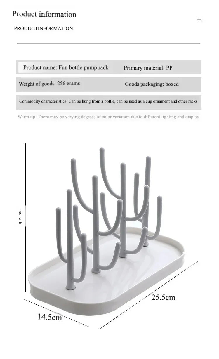 Baby-Bottle Drying Rack