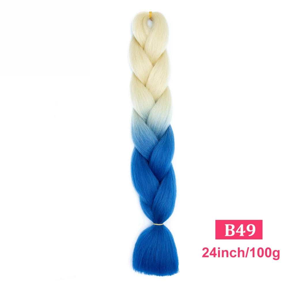 Ombre Braiding Hair Extensions Trendy Styles