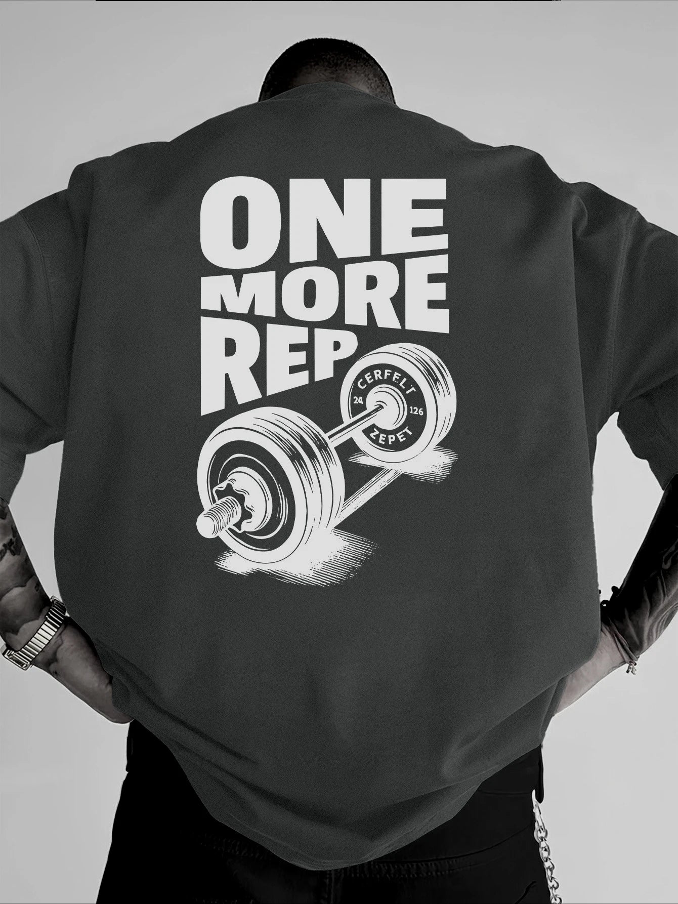 Vintage T Shirt - One More Rep Design