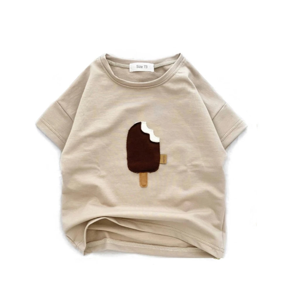 Toddler Ice Cream T Shirt Trendy Style