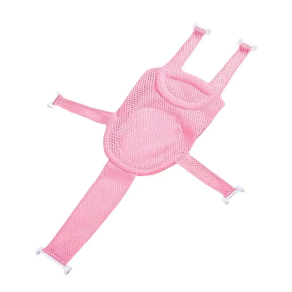 vvocci Cross - Shaped Newborn Baby Bath Cushion and Adjustable Anti - Slip Net Mat