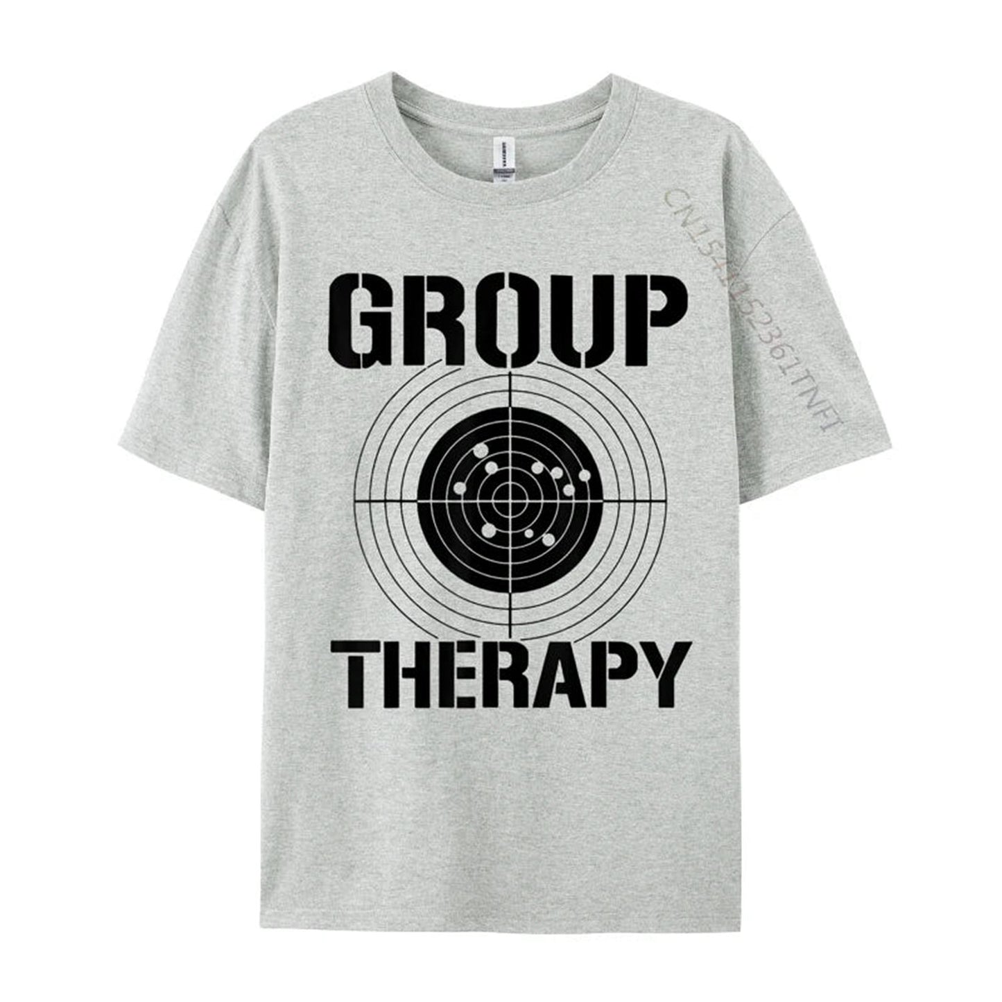 Lifestyle Shot of Retro Group Therapy Men’s Cotton T-Shirt