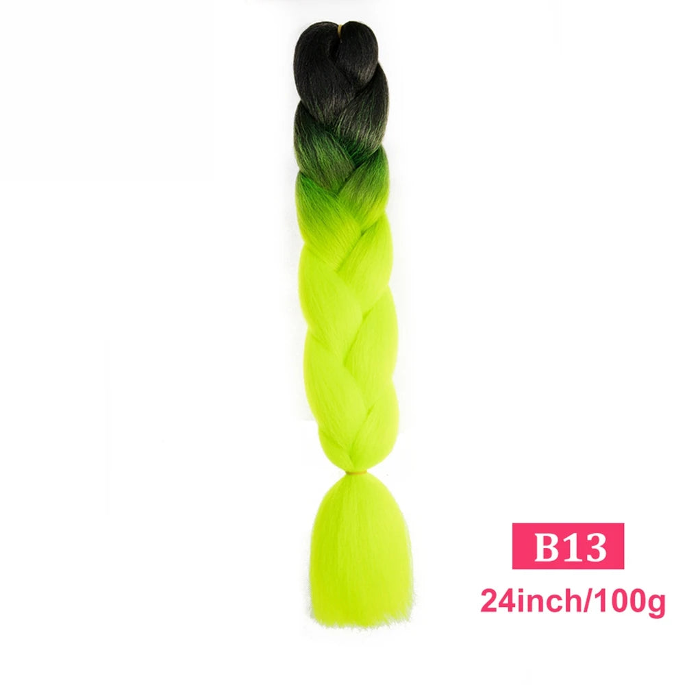 Ombre Braiding Hair Extensions Trendy Styles