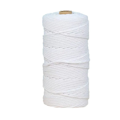 3mm 100M Macrame Cord Rope Cotton Twine Thread String Crafts DIY