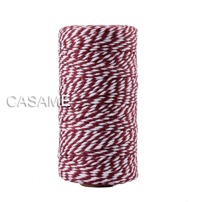 12 ply thick Cotton Bakers Twine String Cord Rope Rustic DIY Craft Twine 100m Spool