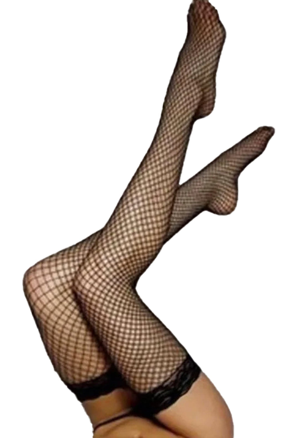 Lace Top Fishnet Stockings For Fashion