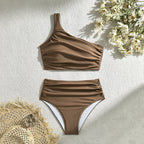 Women's Swimwear: Chic One-Shoulder Bikini